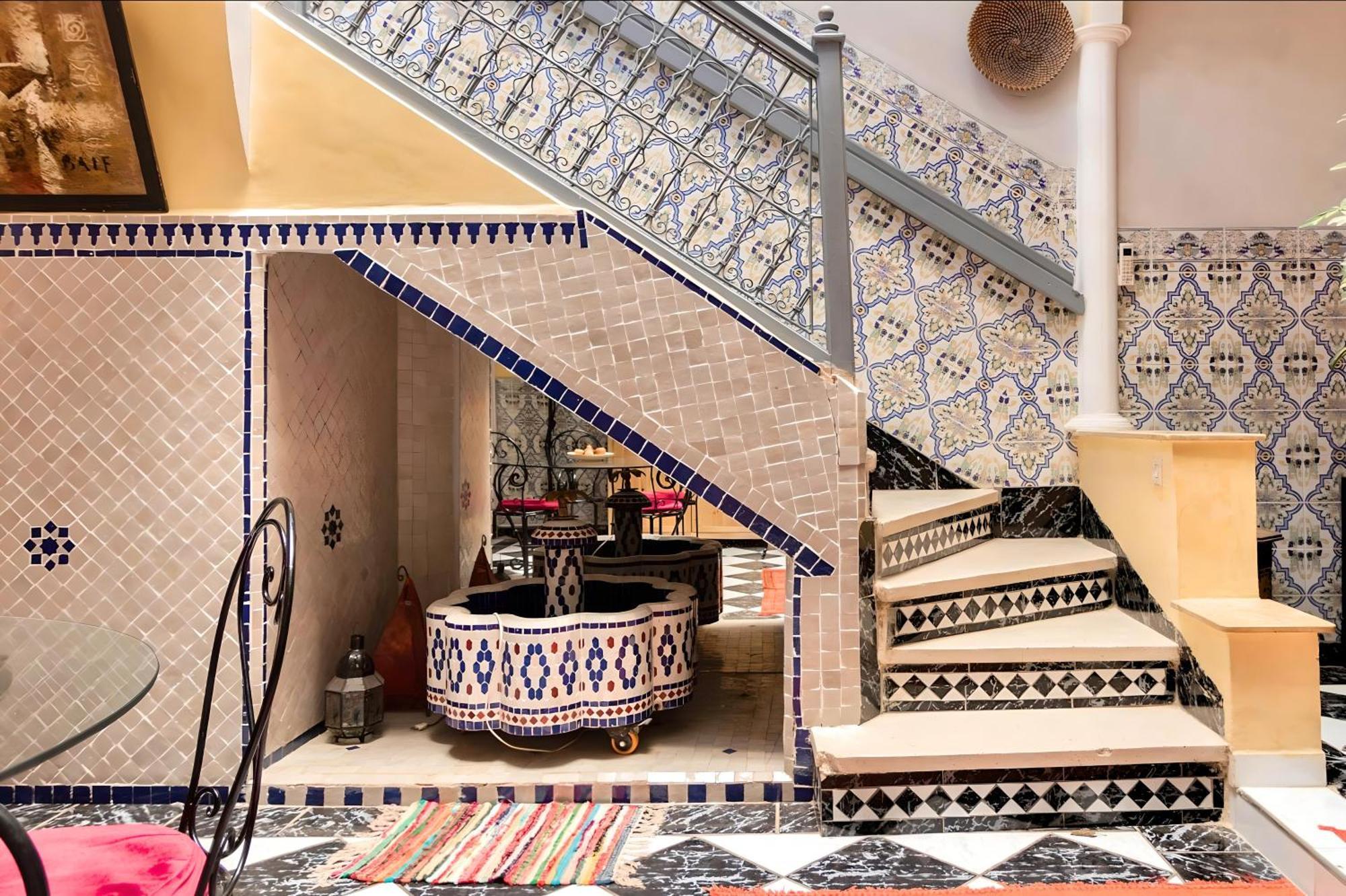 Tres Beau Riad A Marrakech Avec Piscines مراكش المظهر الخارجي الصورة